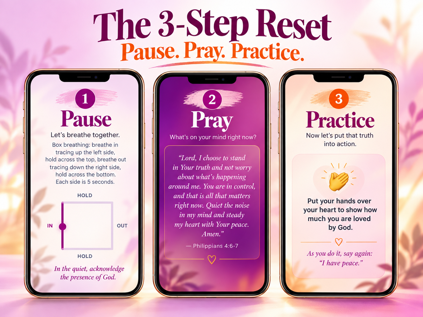 3 step reset